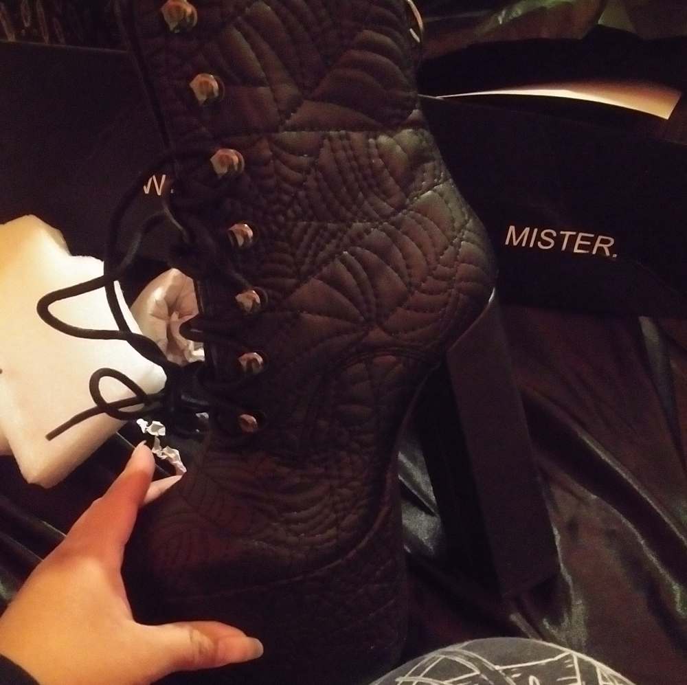 Killstar Graveyard Shift Platform Boots